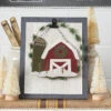 Winter Barn Ornament -Qbpn BMB1706