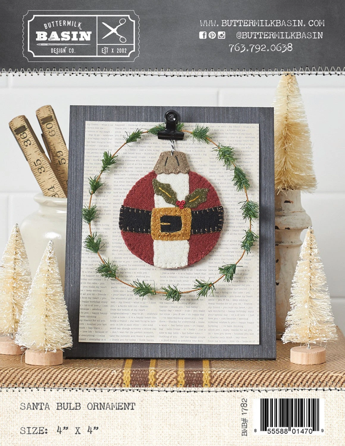 Santa Bulb Ornament 3 Santa Bulb Ornament