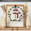 Star Snowman Ornament -Qbpn BMB1797