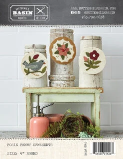 Posie Penny Ornaments