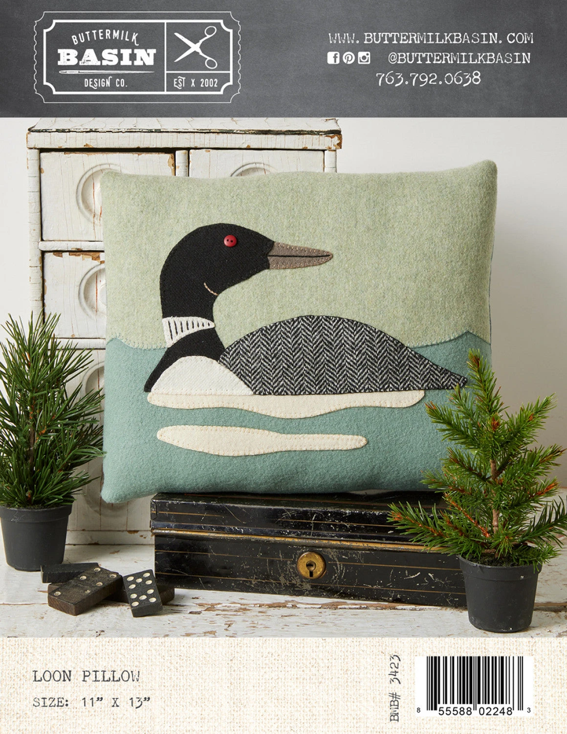 Loon Pillow Quilt Pattern 3 Loon Pillow Quilt Pattern