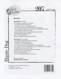 Haute Dog Pillow 11 Haute Dog Pillow -Qbpn BN207 1