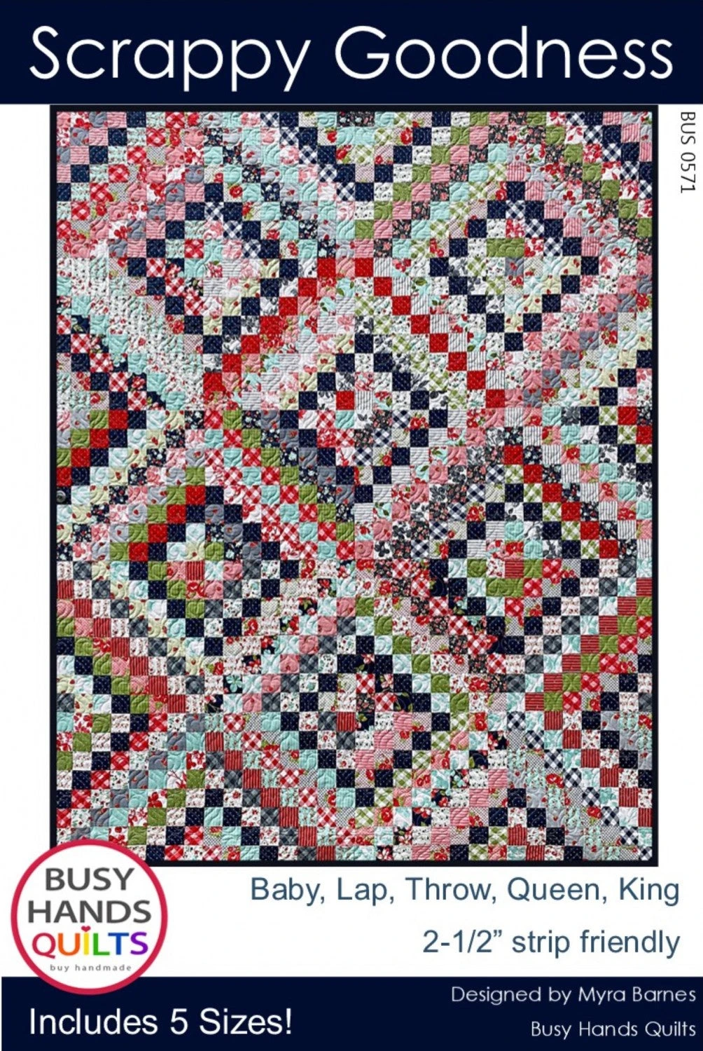 Scrappy Goodness Quilt Pattern 3 Scrappy Goodness Quilt Pattern