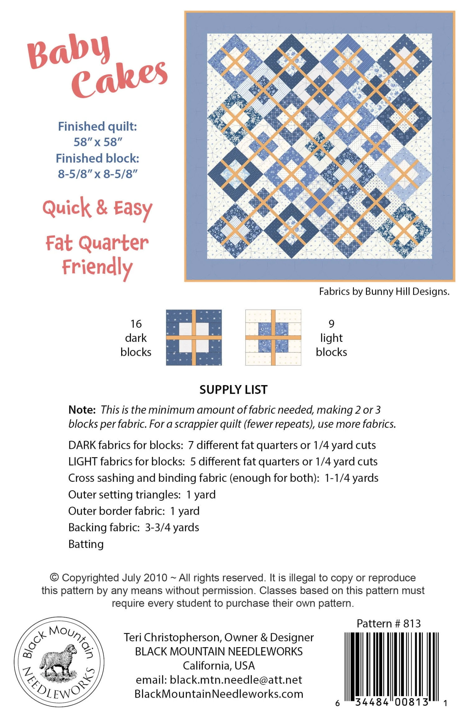 Baby Cakes Downloadable Pattern 4 Baby Cakes Downloadable Pattern - Image 2