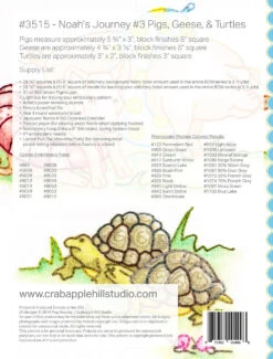 Noah's Journey #3 Pigs Geese And Turtles 5 Noah's Journey #3 Pigs Geese And Turtles -Qbpn CAH3515 1