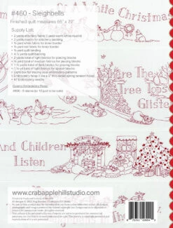 Sleighbells Quilt Pattern 5 Sleighbells Quilt Pattern -Qbpn CAH460 1