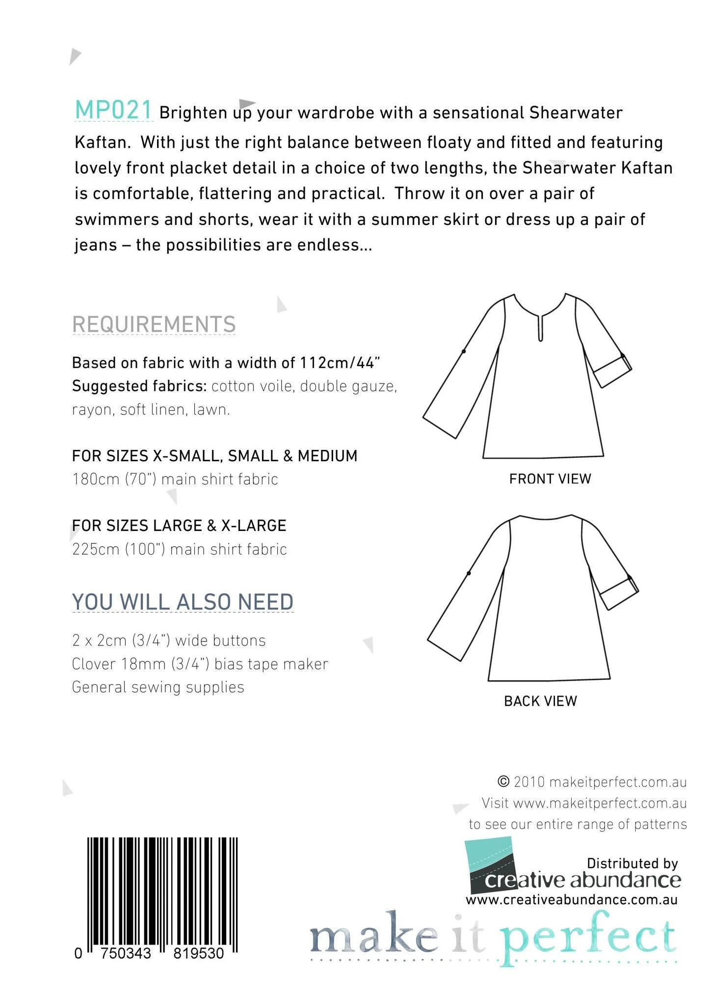 Shearwater Kaftan 5 Shearwater Kaftan - Image 3