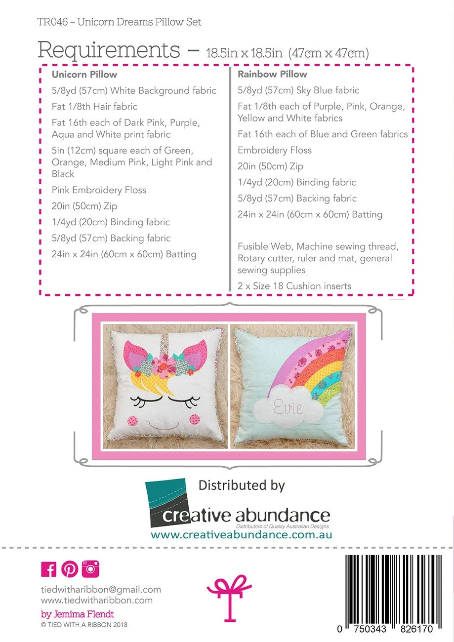 Unicorn Dreams Cushion 4 Unicorn Dreams Cushion - Image 2