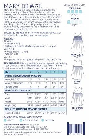 Mary De - 4-8 Years Pattern 8 Mary De - 4-8 Years Pattern - Image 6