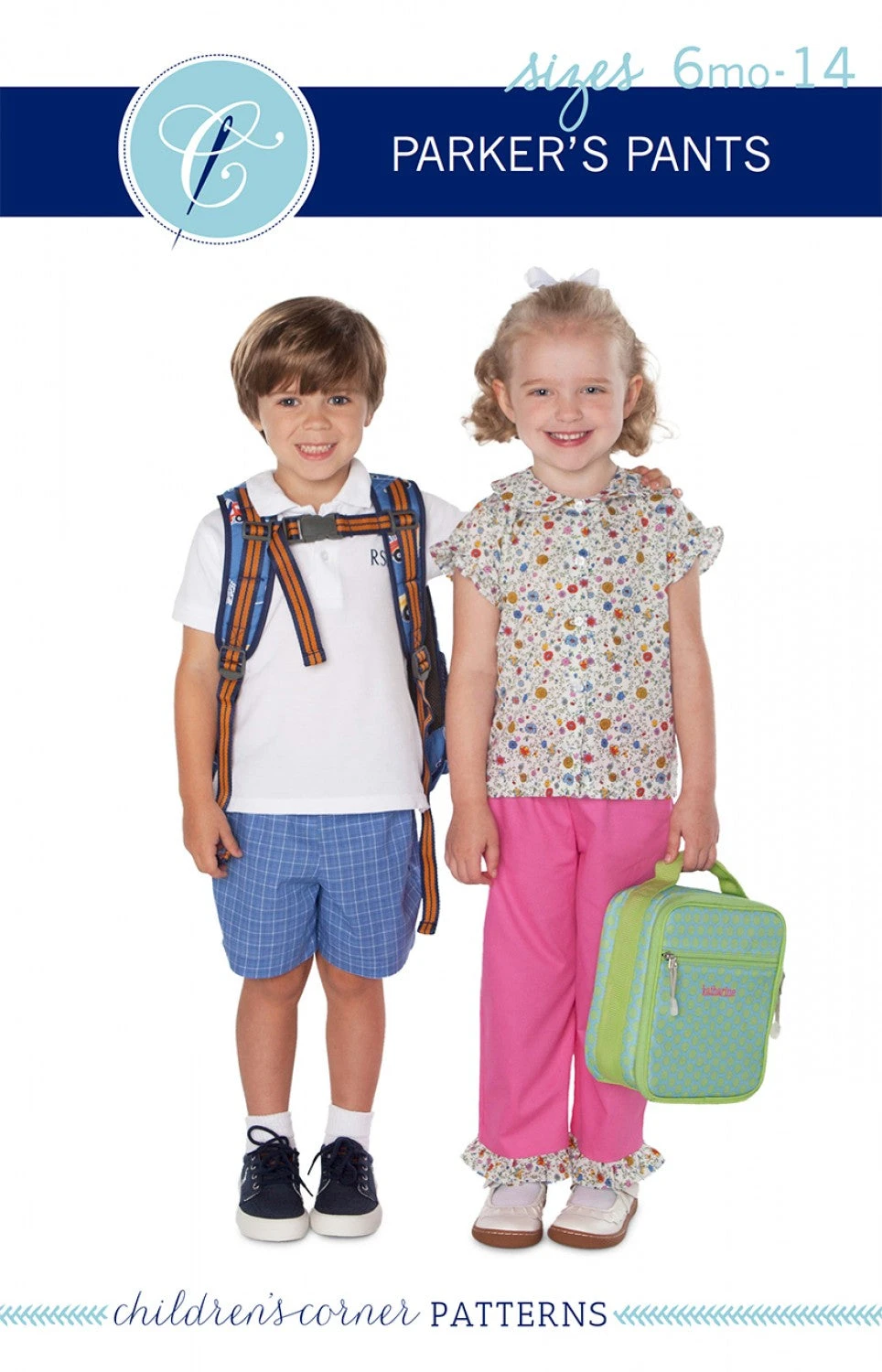 Parker's Pants Sizes 6mos - 14 Pattern 3 Parker's Pants Sizes 6mos - 14 Pattern