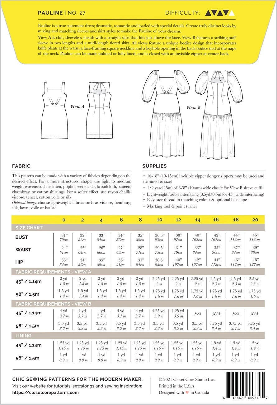 Pauline Dress Pattern 4 Pauline Dress Pattern - Image 2