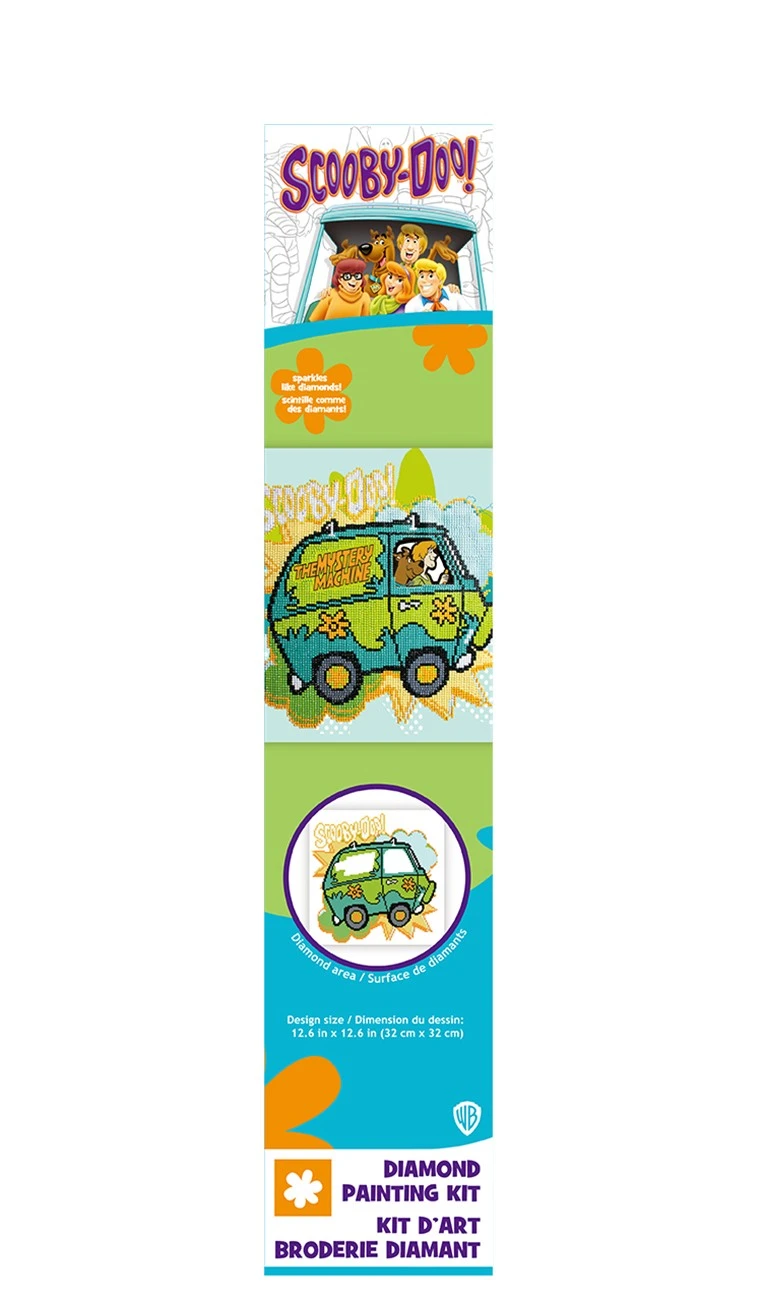 The Mystery Machine Diamond Painting Kit 12.6in X 12.6in 5 The Mystery Machine Diamond Painting Kit 12.6in X 12.6in - Image 3