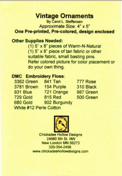 Vintage Christmas Ornament - Kitty -Qbpn CDHV010 2 a4e576a3 ada6 49b7 9466 77eccc2c47f0