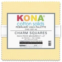 5in Squares Kona Cotton 42pcs/bundle