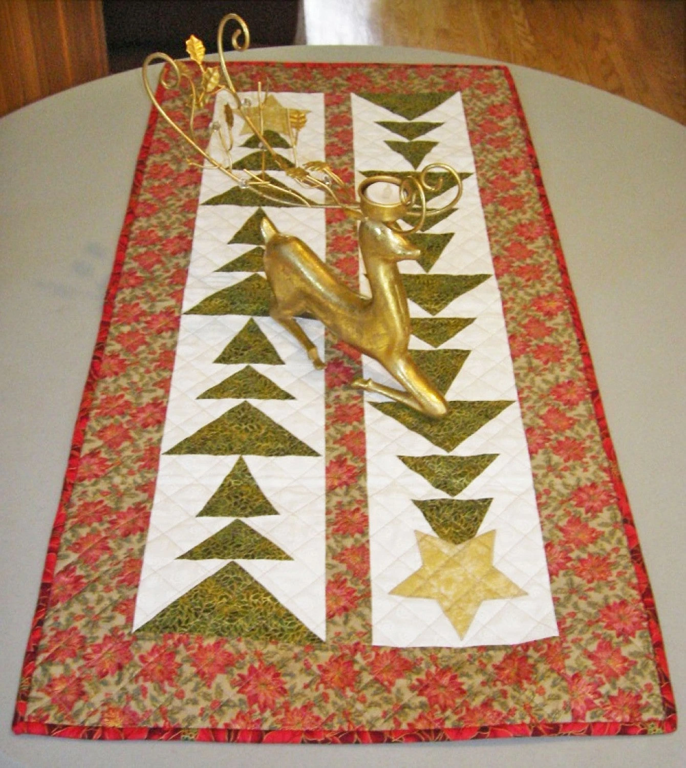 Tall Trees Christmas Table Runner 2 Tall Trees Christmas Table Runner