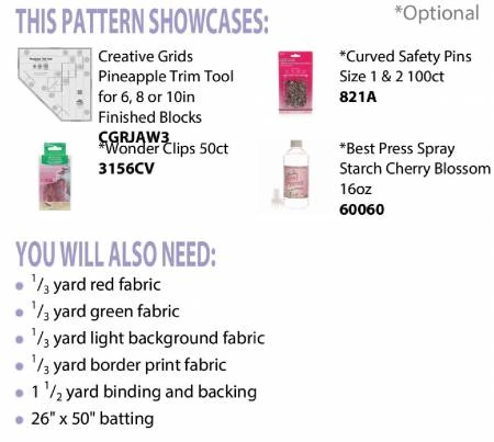 Pineapple Pinwheels Runner 4 Pineapple Pinwheels Runner - Image 2