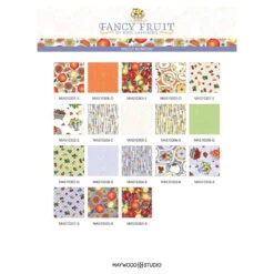 Fancy Fruit 5" Squares (42 Pcs) -Qbpn CP MASFANF 1