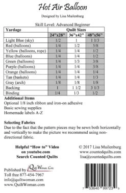 Hot Air Balloon -Qbpn CQ 125 1