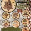 In The Hoop Thanksgiving Coasters 1 In The Hoop Thanksgiving Coasters -Qbpn CT00207