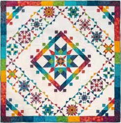 Jubilation BOM Quilt Pattern 10 Jubilation BOM Quilt Pattern -Qbpn Chromatic JubilationBOM