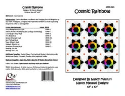 Cosmic Rainbow Downloadable Pattern -Qbpn Cosmic Rainbow Wrap Cover 1 27 22 pdf