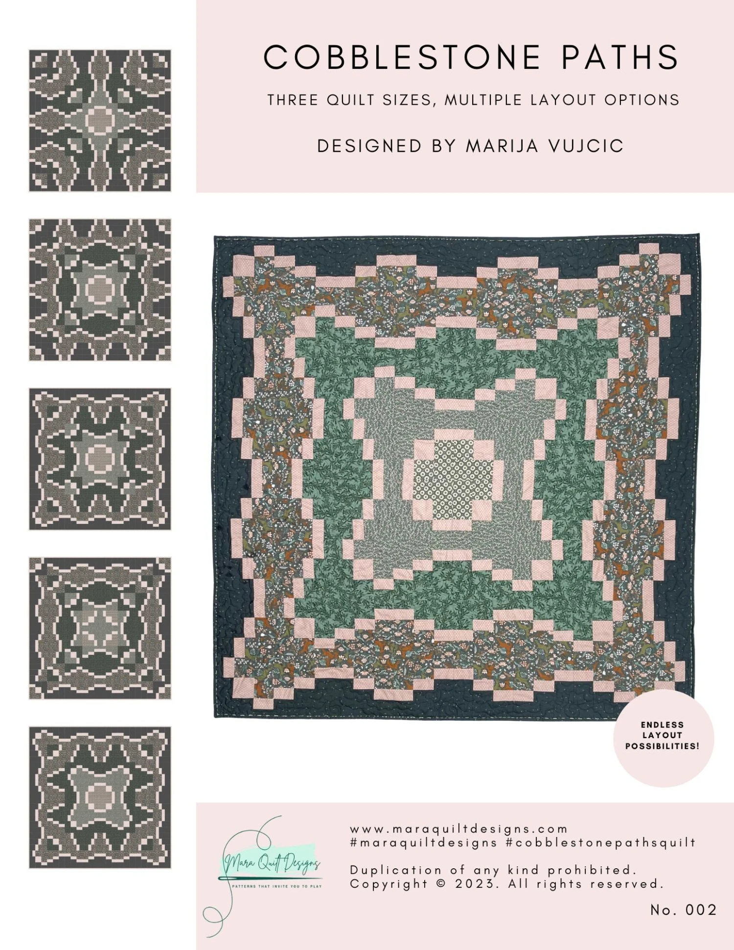 Cobblestone Paths Downloadable Pattern 3 Cobblestone Paths Downloadable Pattern