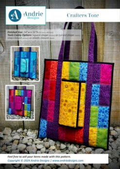 Crafters Tote Downloadable Pattern