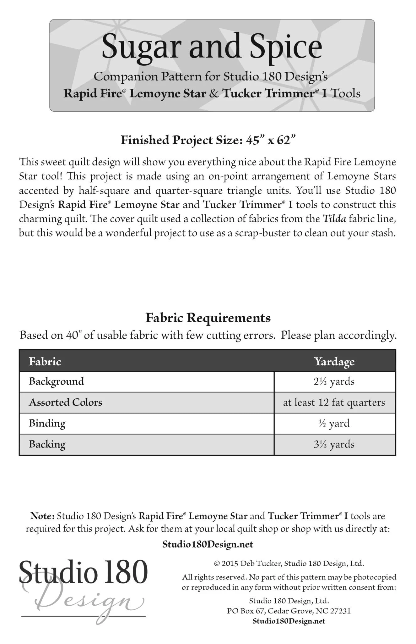 Sugar & Spice Quilt Pattern 4 Sugar & Spice Quilt Pattern - Image 2