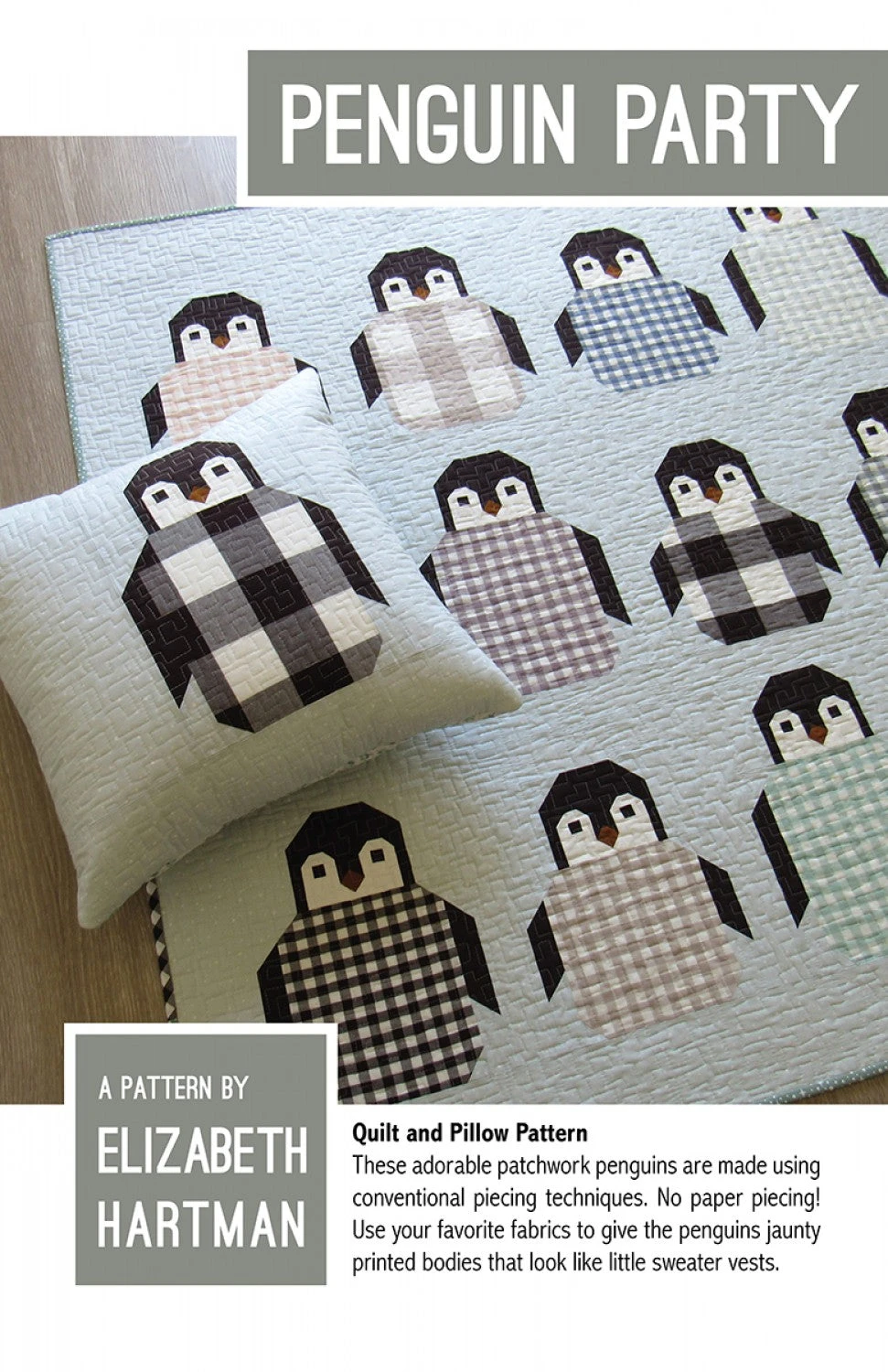 Penguin Party Quilt Pattern 3 Penguin Party Quilt Pattern