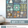 North Stars Quilt Pattern -Qbpn EH043