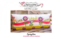 Spring Love Bench Pillow Pattern