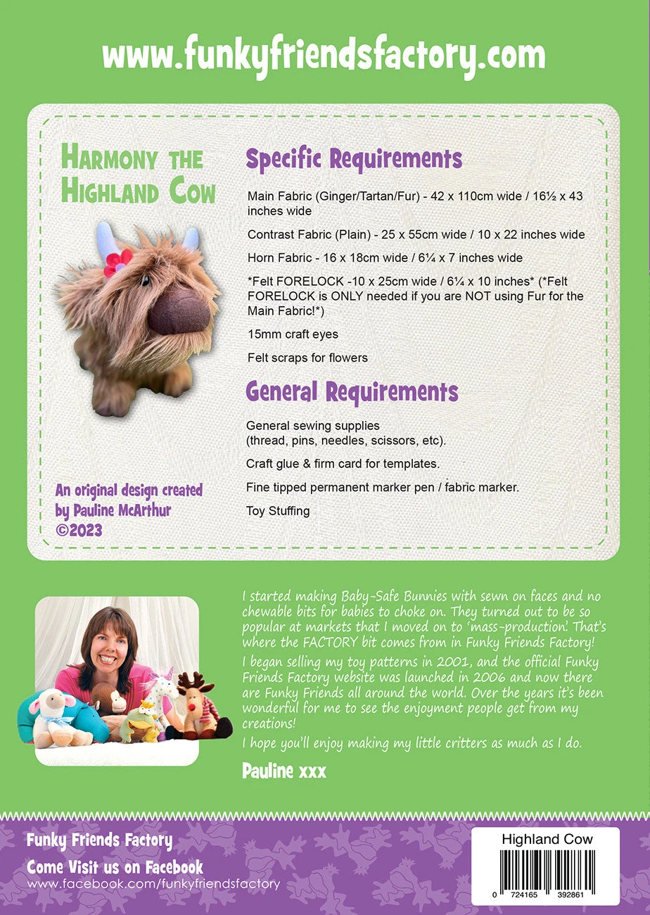 Harmony The Highland Cow Pattern 4 Harmony The Highland Cow Pattern - Image 2