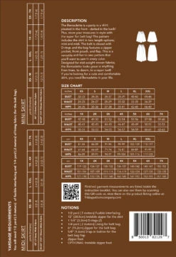 Bernadette Skirt Pattern -Qbpn FPC BS037 1