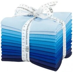 Fat Quarter Kona Cotton Waterfall Palette, 12pcs/bundle