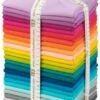 Fat Quarter Elizabeth Hartmen Designer Palette Kona Solids 25pcs/bundle -Qbpn FQ 796 25