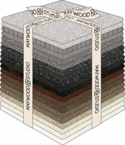 Fat Quarter Woolies Flannel Neutrals Vol. 2, 20pcs/bundle