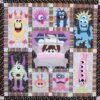 Silly Monsters Quilt Pattern -Qbpn FRONT COVER 2
