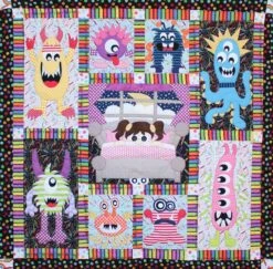 Silly Monsters Quilt Pattern