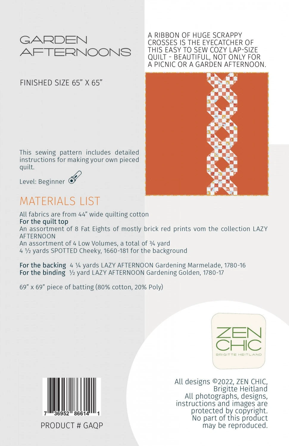 Garden Afternoons Quilt Pattern 4 Garden Afternoons Quilt Pattern - Image 2