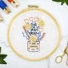 Take A Deep Breath Embroidery Kit -Qbpn GGBKIT020