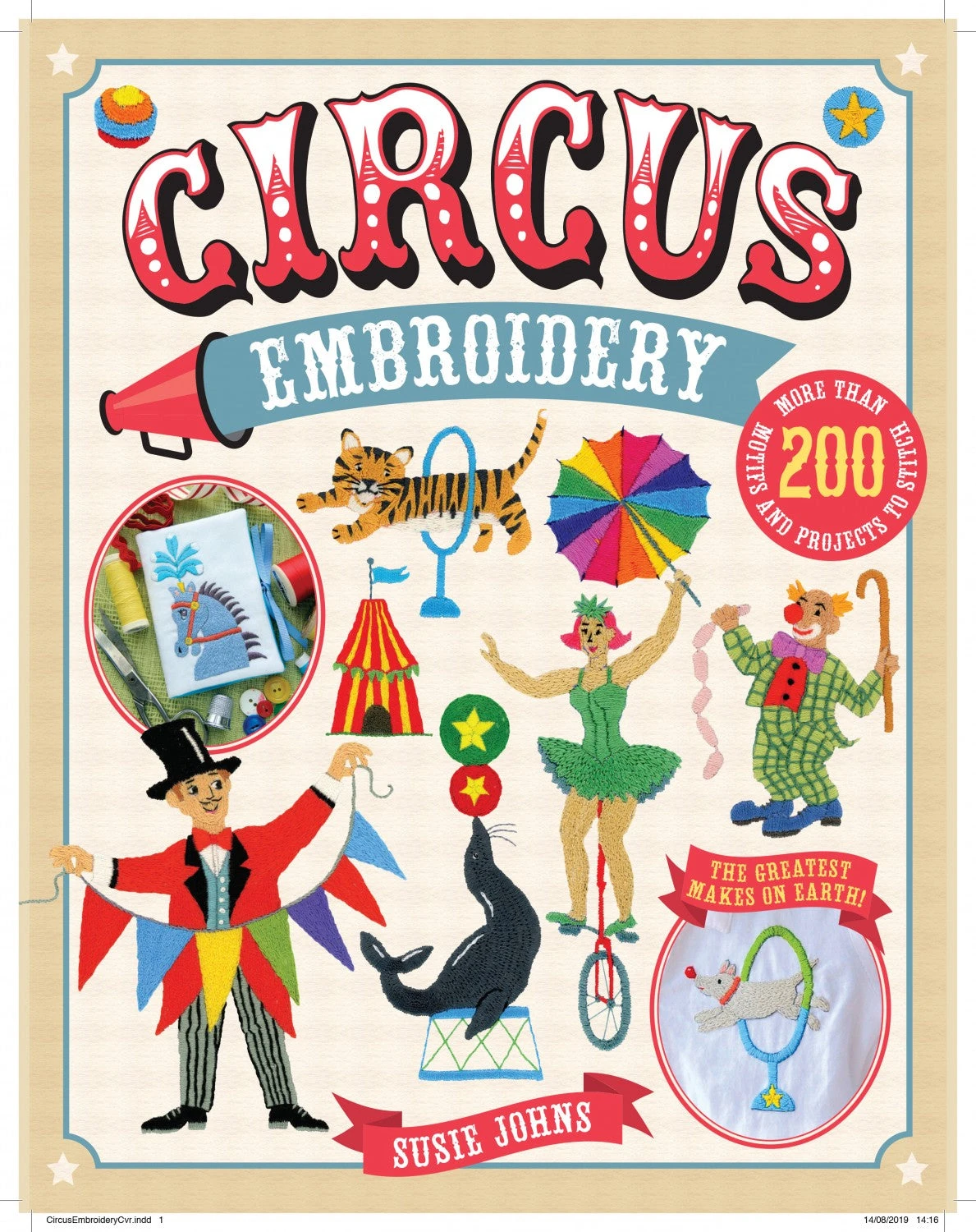Circus Embroidery 3 Circus Embroidery