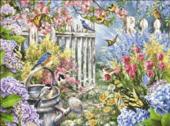 Garden Gate DG Cross Stitch By Dona Gelsinger
