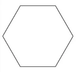 3/8in Hexagon Papers