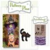 Witch & Pumpkin Post Pattern Pak Plus 1 Witch & Pumpkin Post Pattern Pak Plus -Qbpn HH839P