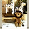 Jungle Friends - Lion & Zebra Pattern -Qbpn HTH422