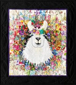 “Llama Mia” Watercolor Quilt Kit