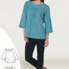 Indygo Essentials: Raglan Top -Qbpn IJ1167E