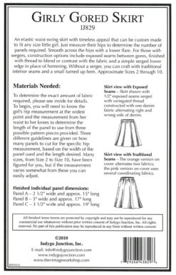 Girly Gored Skirt -Qbpn IJ829 1