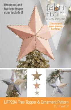 Tree Topper & Ornament Fabriflair Pattern