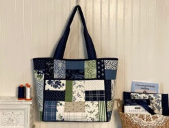 Charming 8 Pocket Tote Bag Downloadable Pattern -Qbpn IMG 6445 1 1